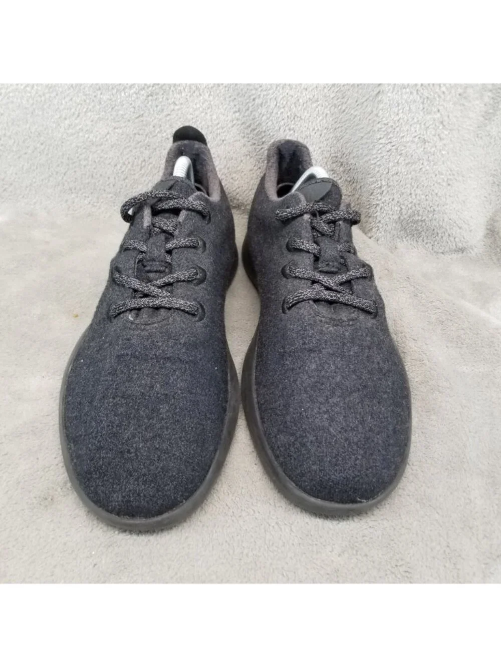 Allbirds Shoes Mens Size 10 The Wool Runners Black Merino Wool Sneakers *Read*